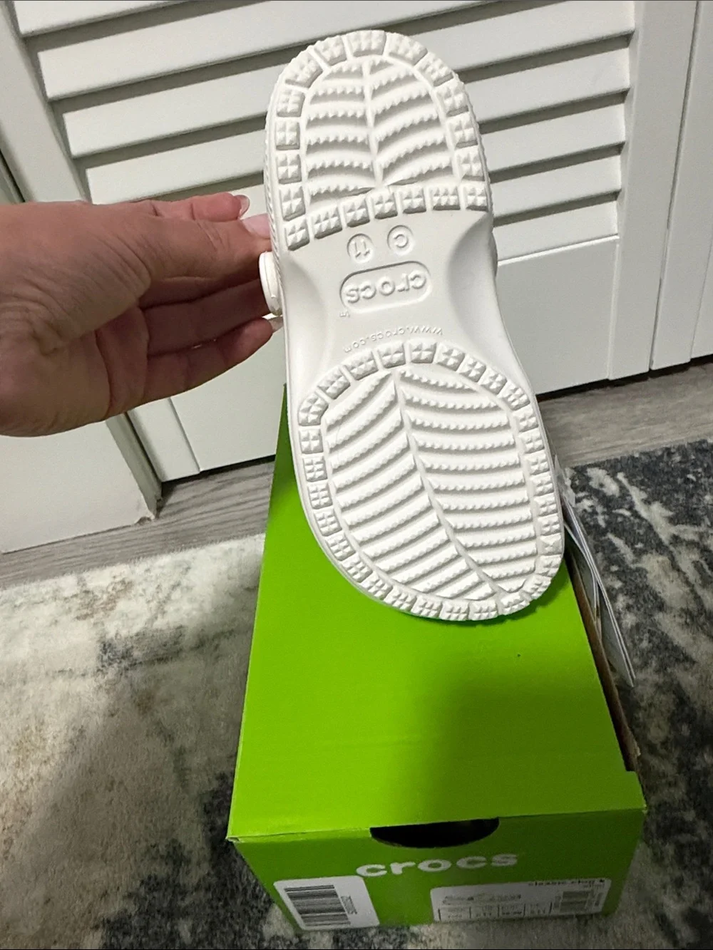 CROCS Kids Classic Clog K - White